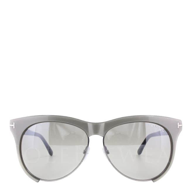 Tom Ford Women's Grey Leona Sunglasses 59mm