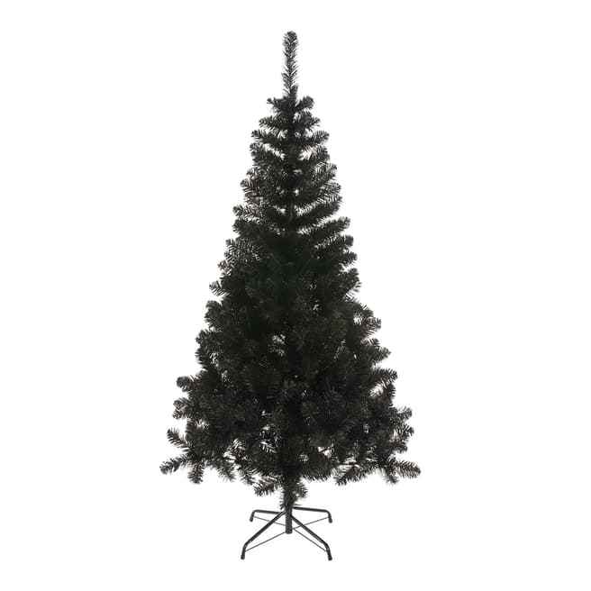 Festive Black Boston Pine Tree 210cm