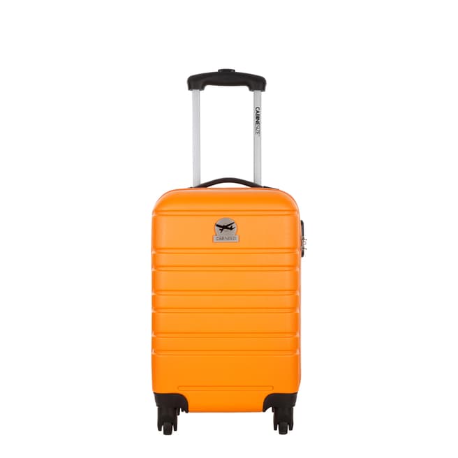 Cabine Size Orange 4 Wheel Halifax Suitcase 45cm