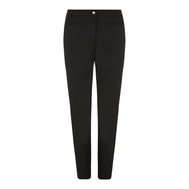 Jaeger Black Jetted Pocket Stretch Trousers