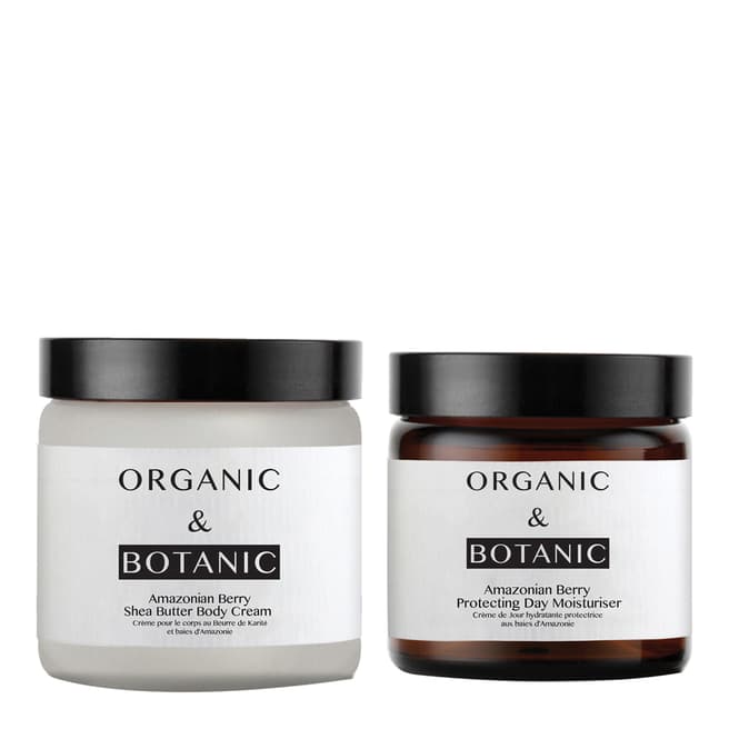 Organic & Botanic Amazonian Berry Face & Body Moisturiser Duo