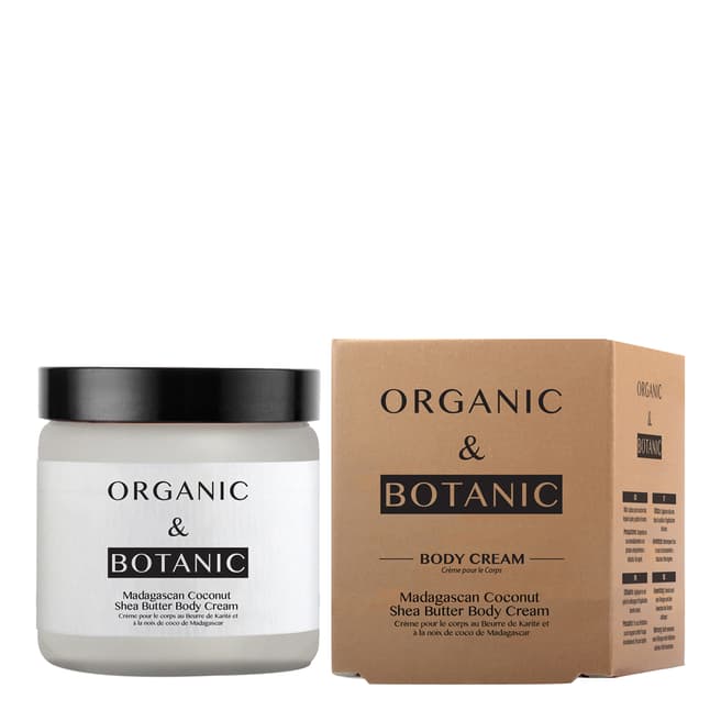 Organic & Botanic Madagascan Coconut Shea Butter Body Cream 100ml