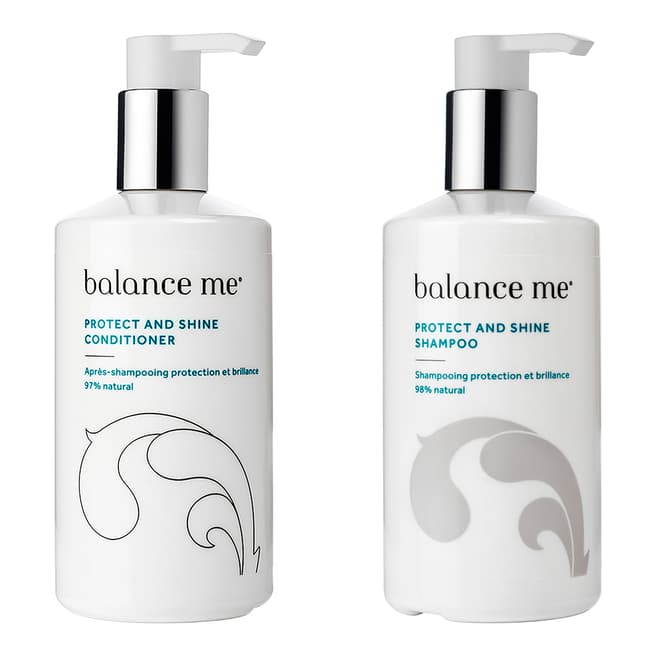 Balance Me Protect and Shine Shampoo and Conditioner Duo Set 300ml