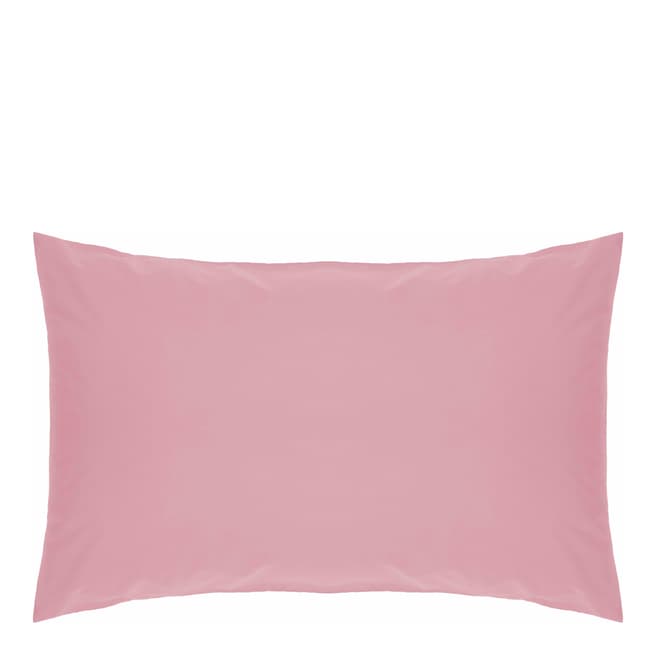 Belledorm Easycare Pair Of Housewife Pillowcases, Blush