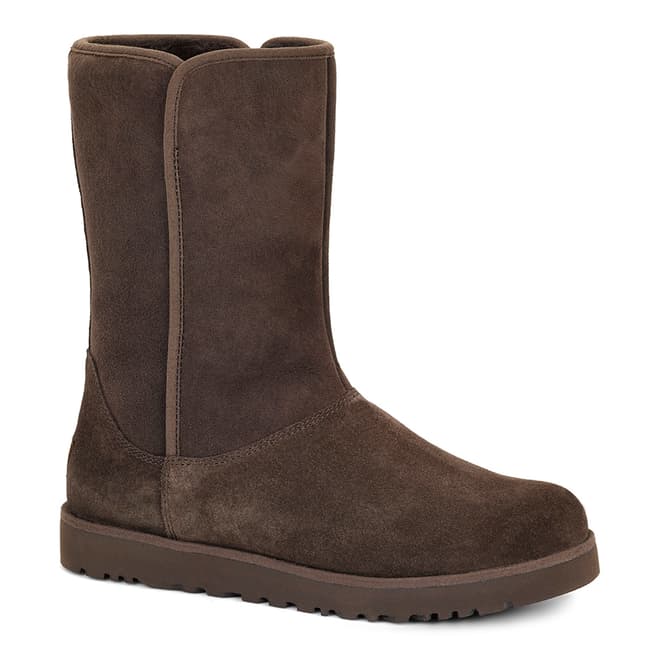 UGG Chocolate Brown Michelle Sheepskin Lined Boots