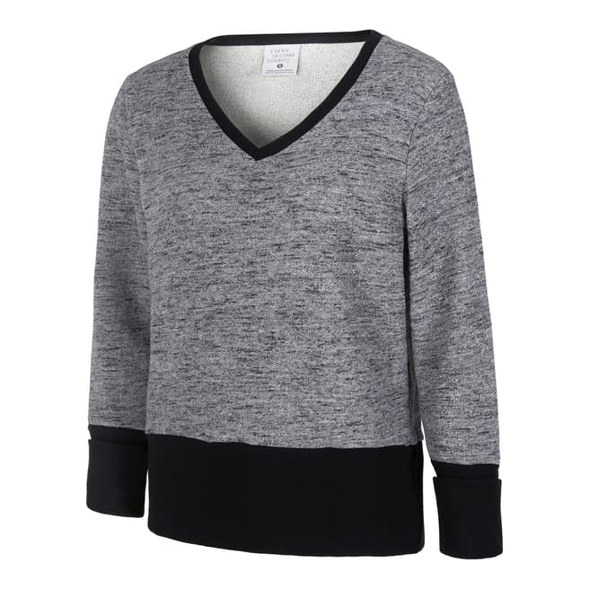 Every Second Counts Grey Marl Time Out Cotton Sweater