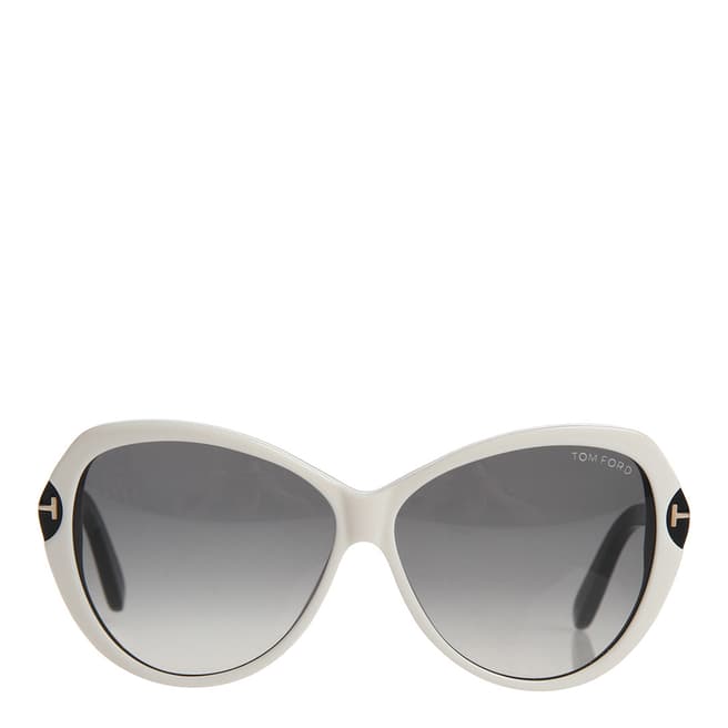 Tom Ford Women's Black/White/Grey Tom Ford Sunglasses 60mm