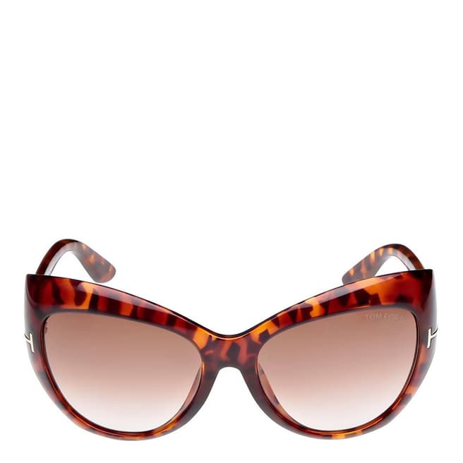 Tom Ford Women's Havana/Brown Bardot Sunglasses