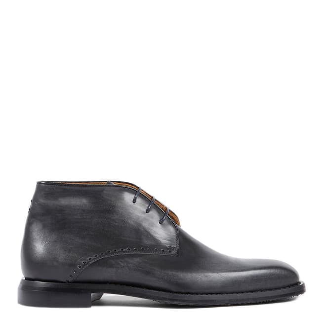 Oliver Sweeney Grey Leather Tamberi Boots