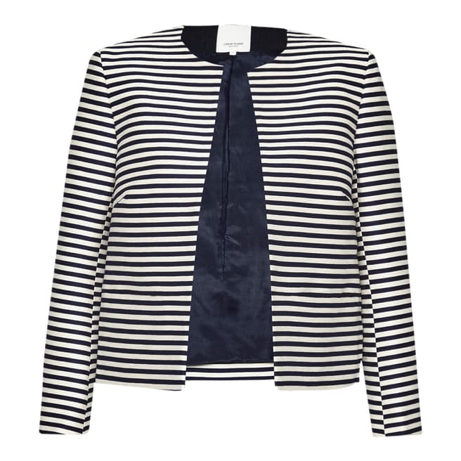 Great Plains Navy/Seasalt Bella Breton Stripe Jacket