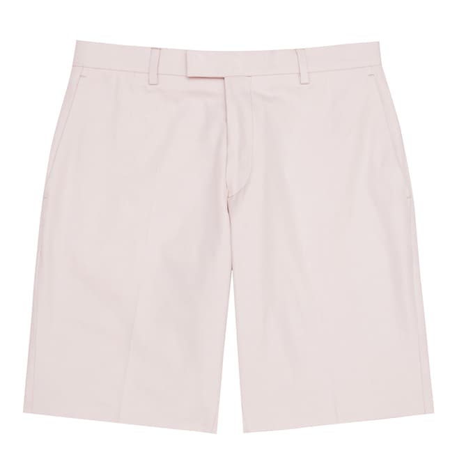 Reiss Soft Pink Montgomery Slim Fit Shorts