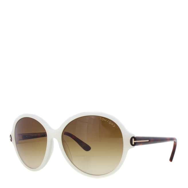 Tom Ford Women's Blonde Havana / Brown Gradient Sunglasses 59mm