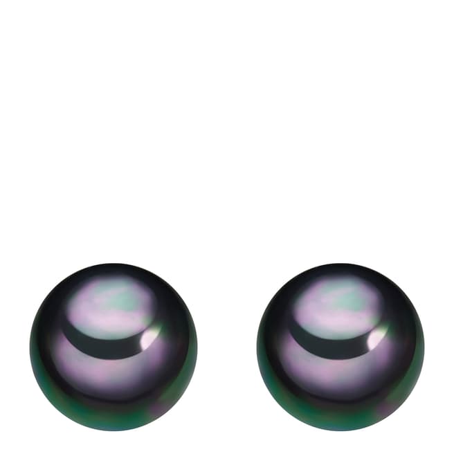 Perldesse Anthracite Pearl Studs 10mm