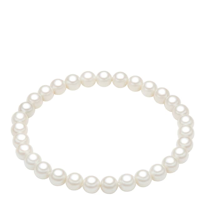 Perldesse White Pearl Bracelet 6mm
