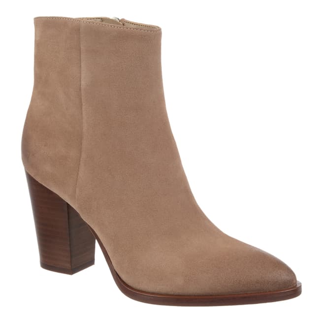 Sam Edelman Oatmeal Suede Blake Ankle Boots 