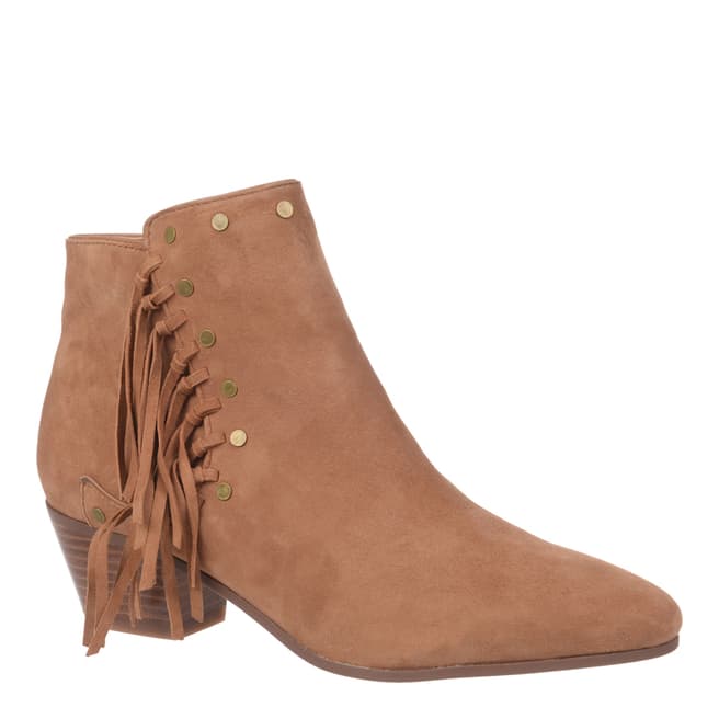 Sam Edelman Saddle Suede Rudie Ankle Boots 