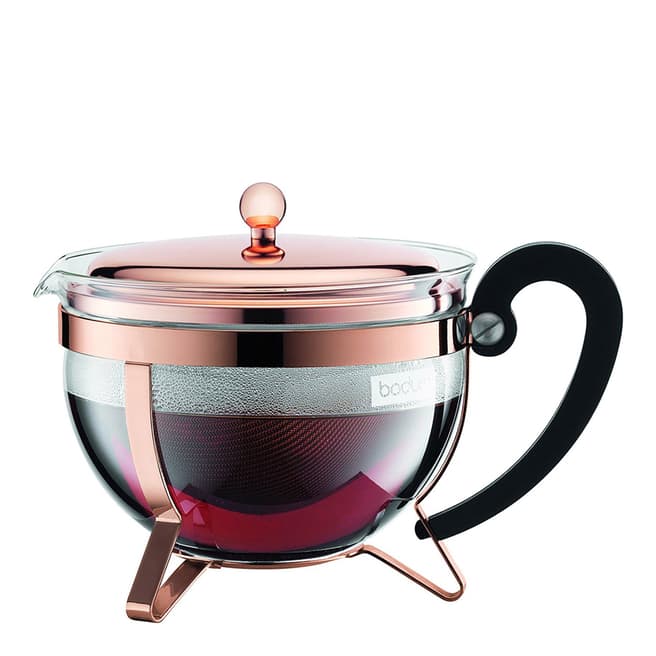 Bodum Copper Chambord Tea Pot 1.3L