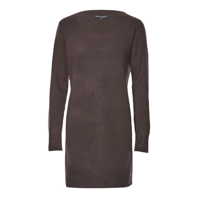 French Connection Vhari Knitted Long Sleeve Jumper Dress