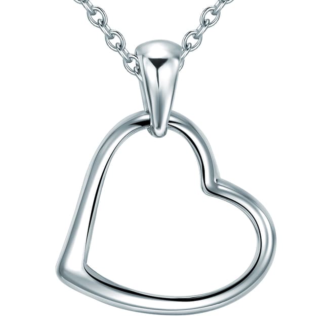 Carat 1934 Silver Heart Necklace
