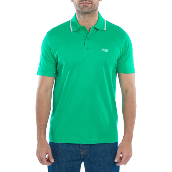 BOSS Green Green GR-Patry Short Sleeve Cotton Polo Shirt