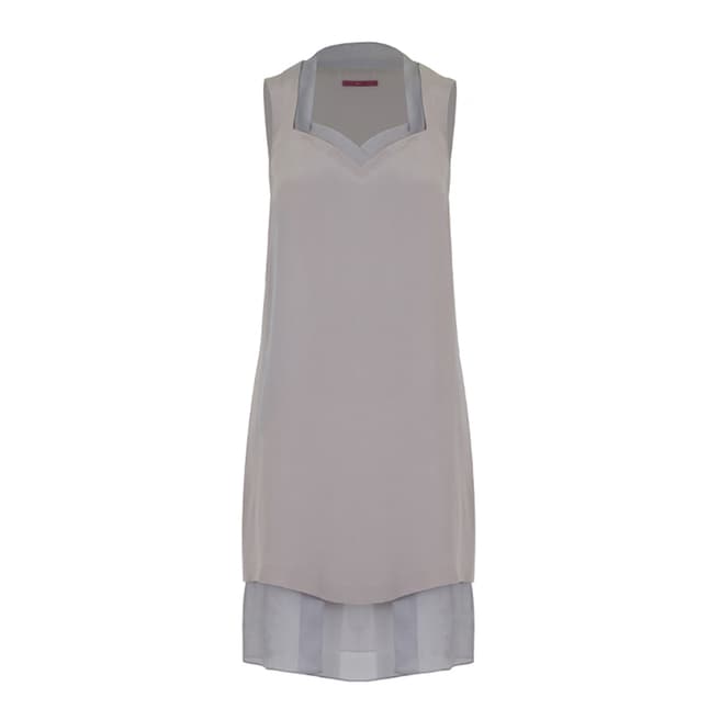 WTR London Grey Bloem Layer Dress
