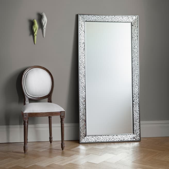 Gallery Living Silver Bronte Mirror 63.5 x 31.5 Inches