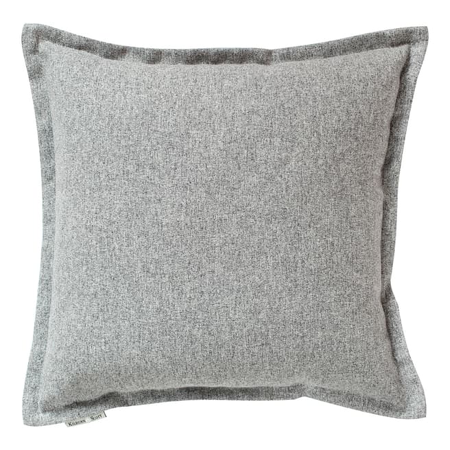 Gallery Living Grey Two Tone Plain Cushion 45x45cm