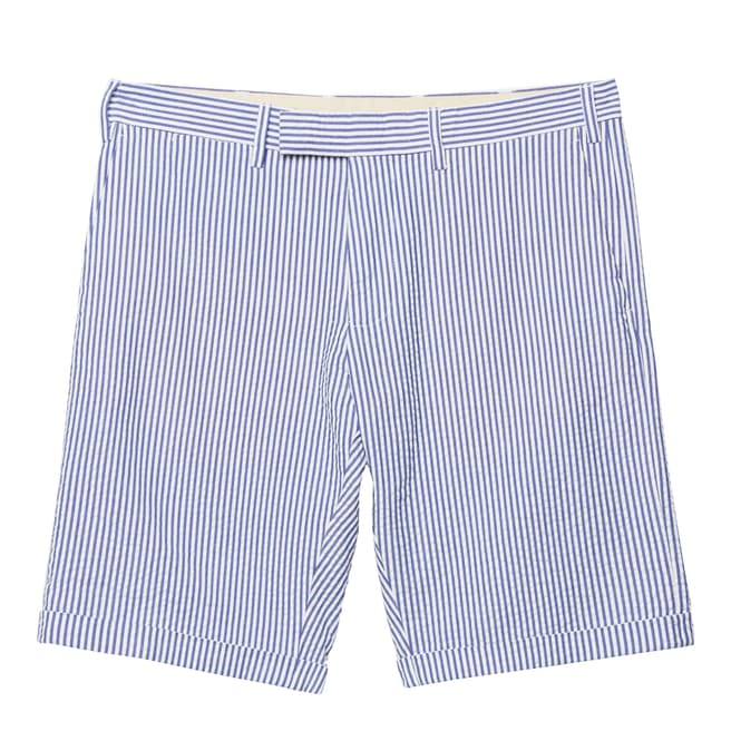 Gant Blue Rugger Seersucker Shorts