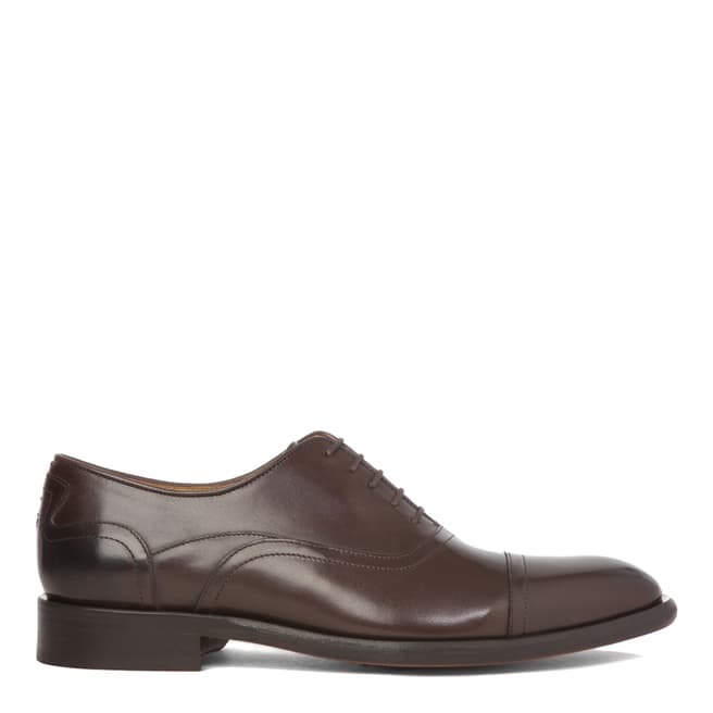 Oliver Sweeney Brown Leather Souza Oxford Shoes