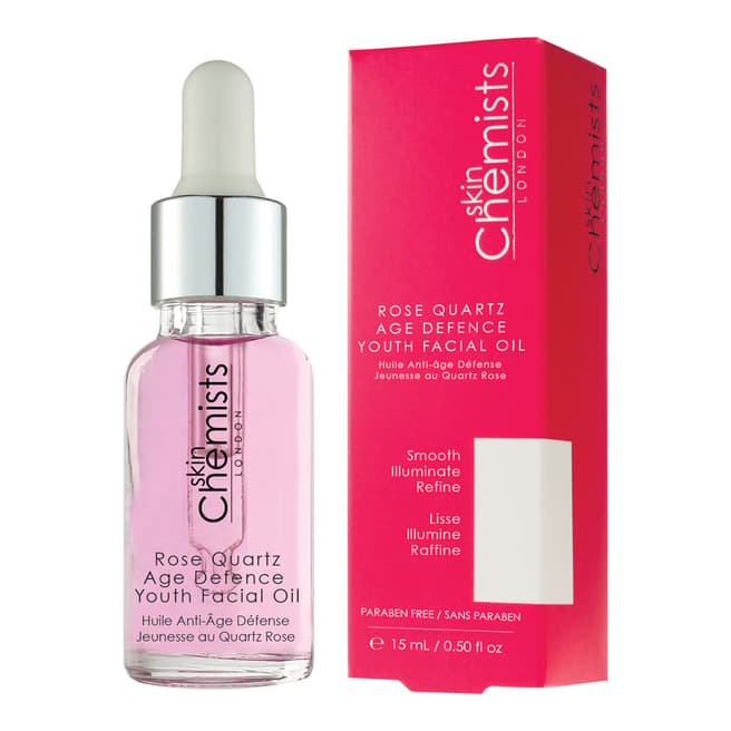 Skinchemists Rose Quartz Age Defence Youth Facial Oil 15ml