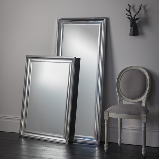 Gallery Living Chrome Bowen Leaner Mirror 65x154cm