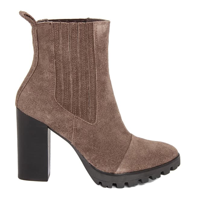 Bluetag Brown Chelsea Heeled Boots