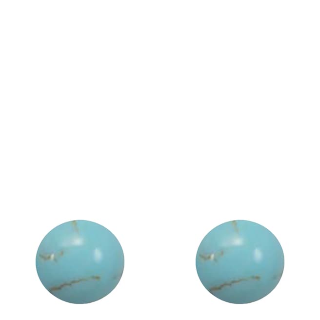 Alexa by Liv Oliver Turquoise Stud Earrings