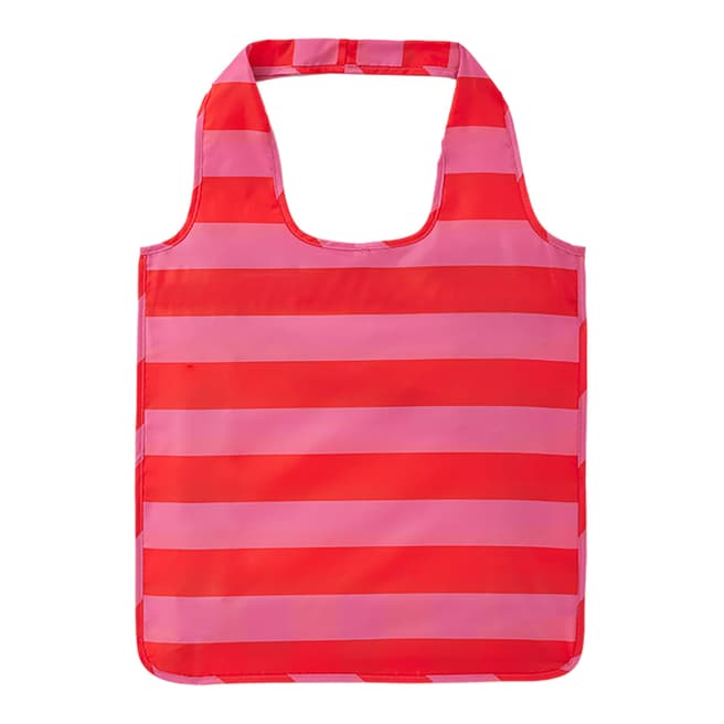 Kate Spade Pink/Red Reusable Shopping Tote Bag