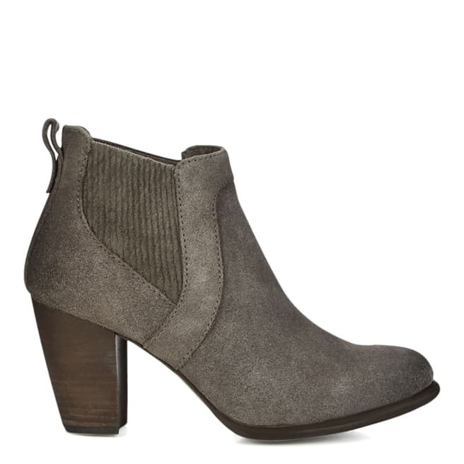 UGG Grey Suede Cobie II Ankle Boots