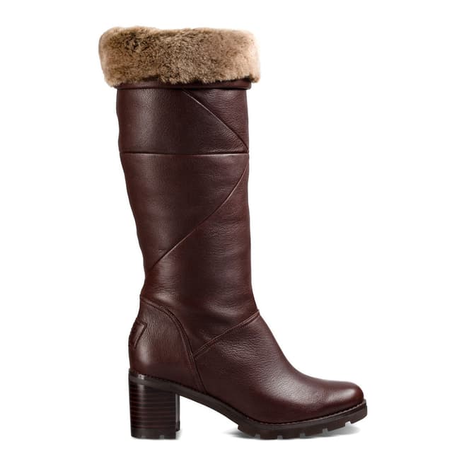 UGG Stout Leather Avery Knee High Boots