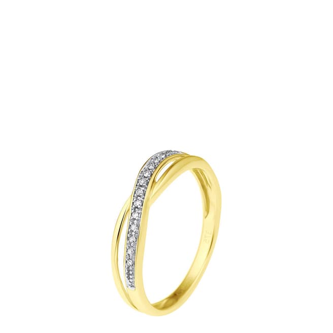 Dyamant Gold Diamond Ring 0.34ct