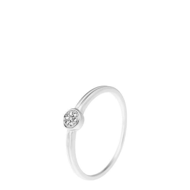 Dyamant White Gold Diamond Ring 0.04 cts