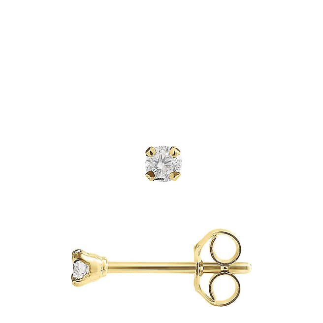 Dyamant Gold Diamond Earrings 0.10ct