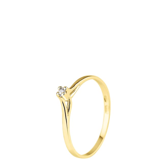 Dyamant Gold Diamond Ring 0.04ct