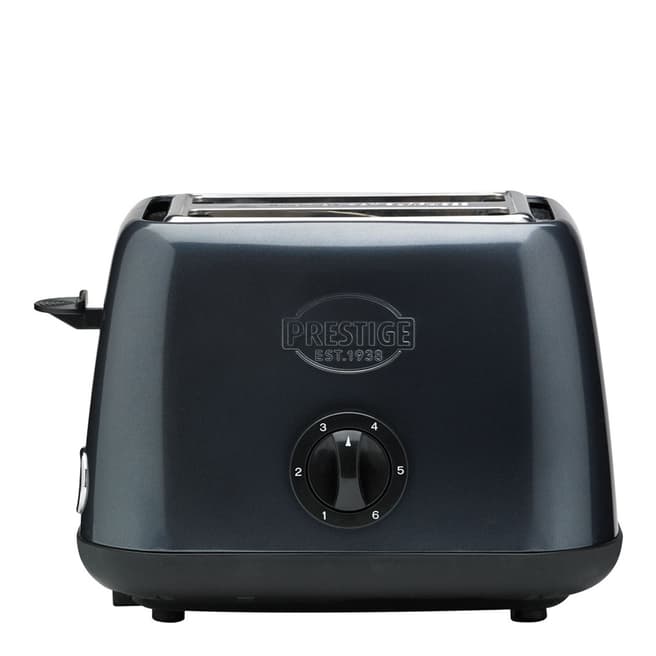 Prestige Grey Stainless Steal Heritage 2 Slice Toaster