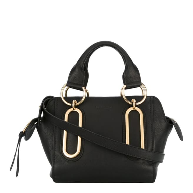 See by Chloe Black Leather Small Paige Tote Bag