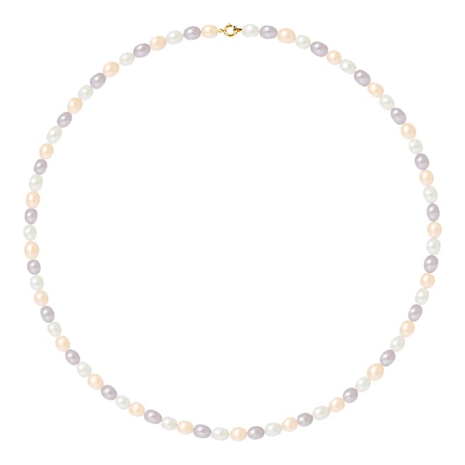 Just Pearl Multi Coloured Freshwater Pearl Necklace