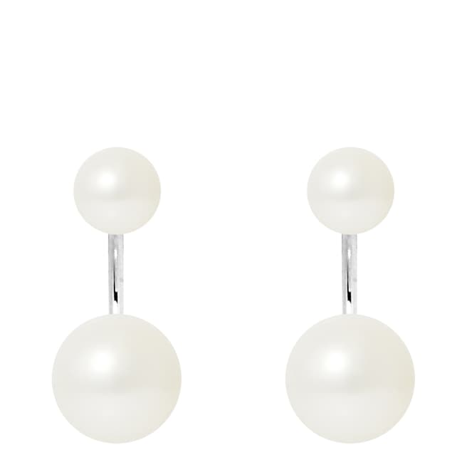 Ateliers Saint Germain White Freshwater Pearl Earrings
