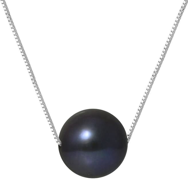 Just Pearl Black Pearl Necklace