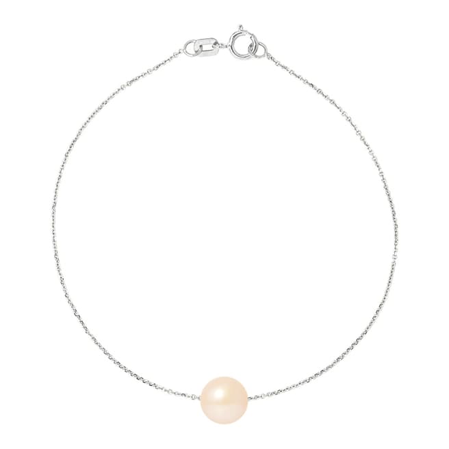 Just Pearl Natural Pink Freshwater Pearl Bracelet