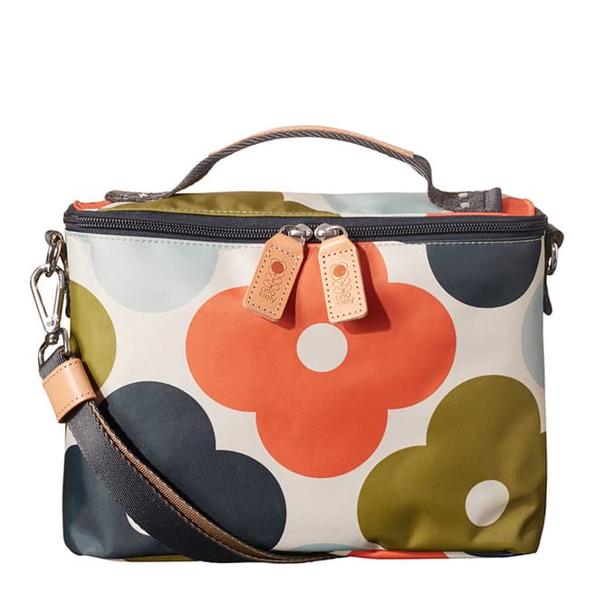 Orla Kiely Multicolour Giant Flower Spot Print Mini Box Bag