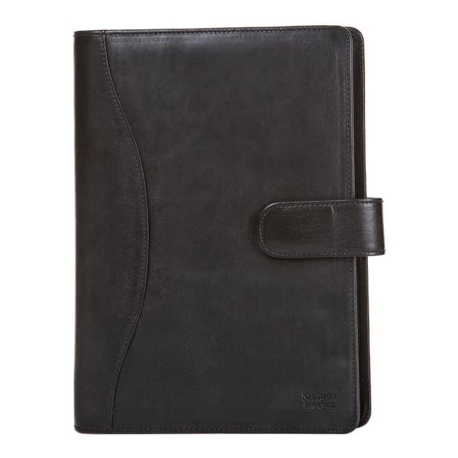 Medici of Florence Dark Brown Leather Notebook