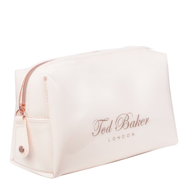 Ted Baker Nude Pink Small Triangular Wash Bag