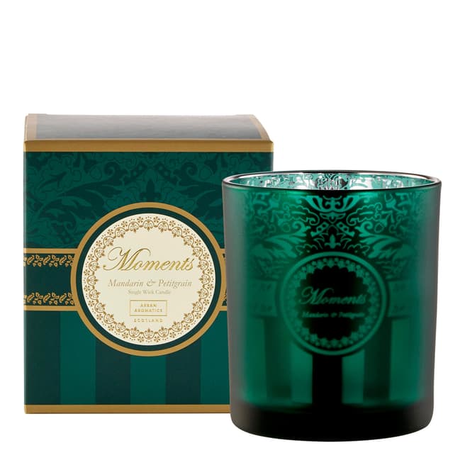 Arran Aromatics Mandarin & Petitgrain Luxury Boxed Candle
